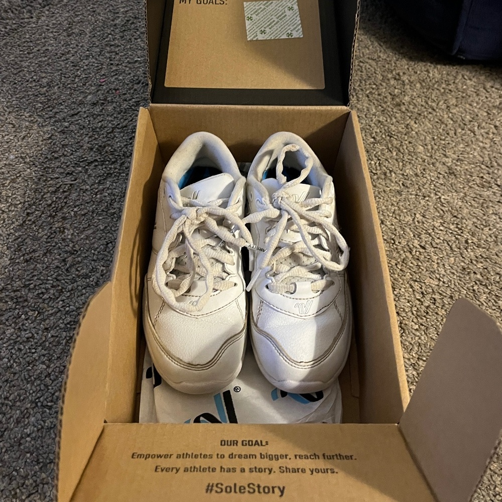 Girls cheer sneakers